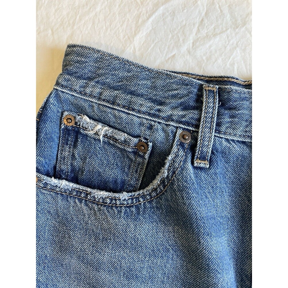 Levi’s Premium High Loose Shorts Aritzia high rise relaxed denim Women's Size 27 - Picture 5 of 9
